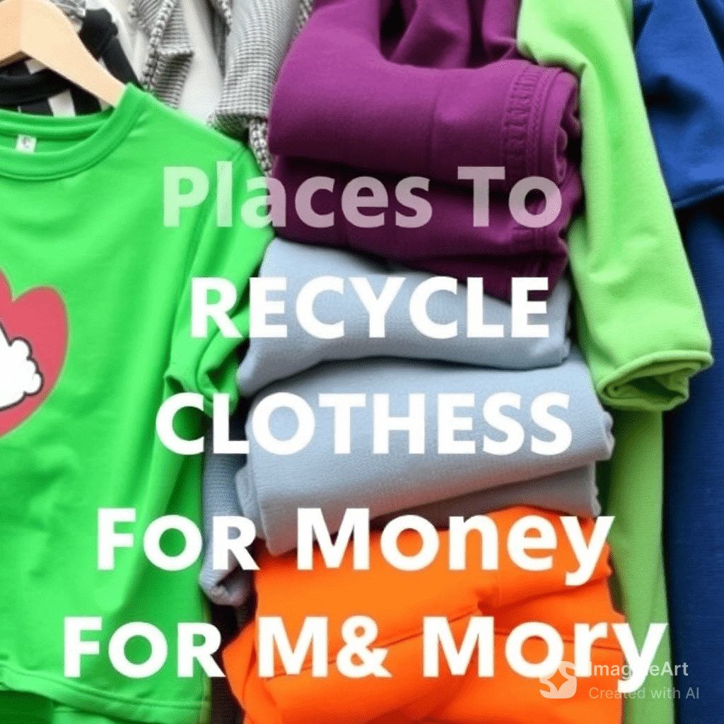Places to Recycle Clothes for Money (and More!) 4 Places to Recycle Clothes for Money (and More!)